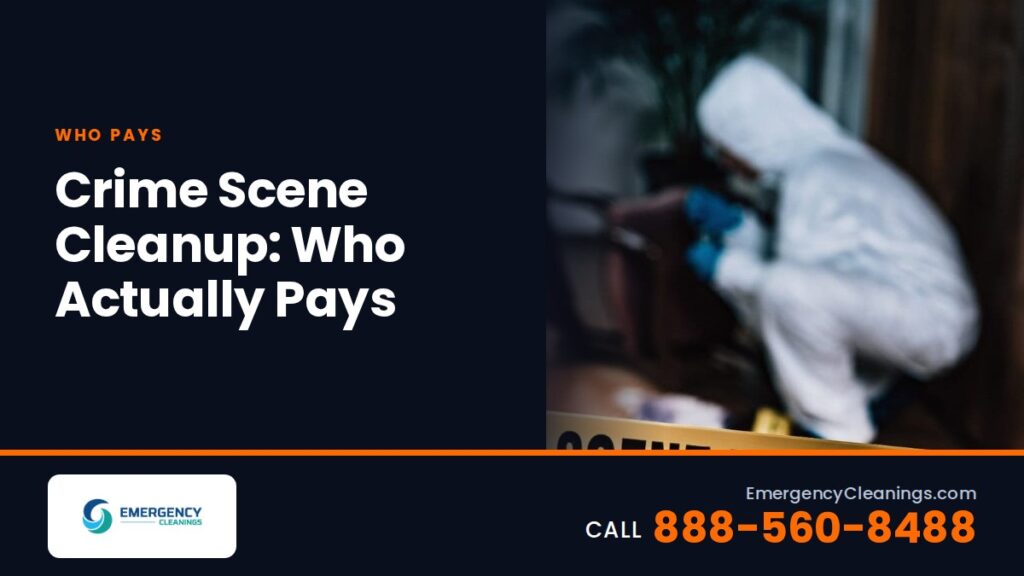 Crime Scene Cleanup: Who Pays, and Does Insurance Cover It?
