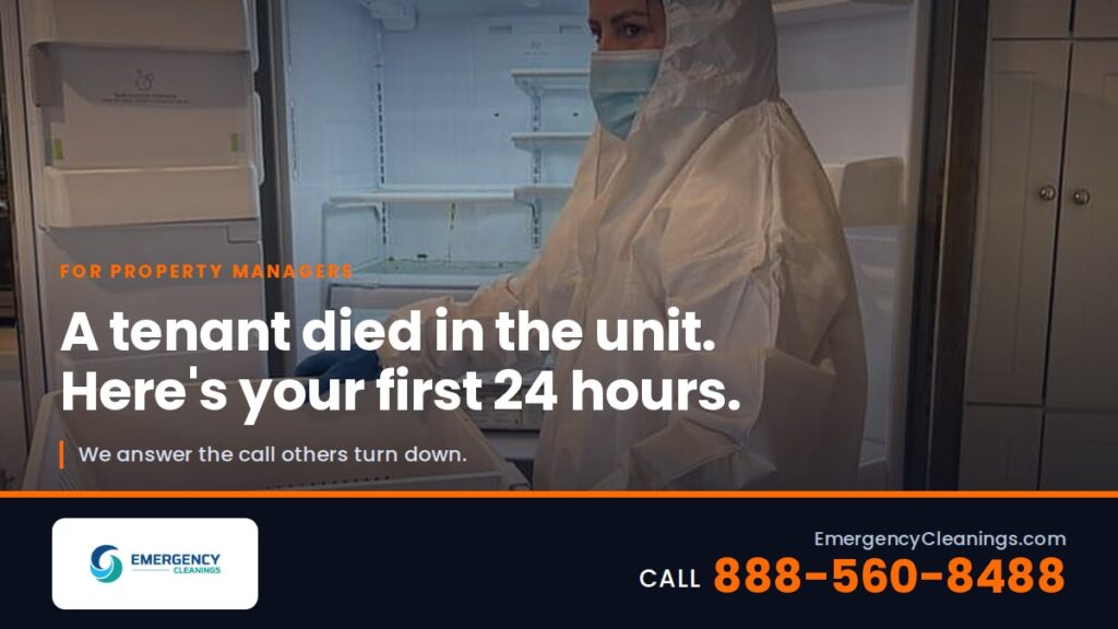 A Tenant Died in the Unit: The First 24 Hours for Property Managers