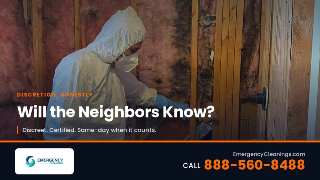 Will the Neighbors Know? Discretion, Unmarked Vehicles, and Privacy on a Cleanup Job