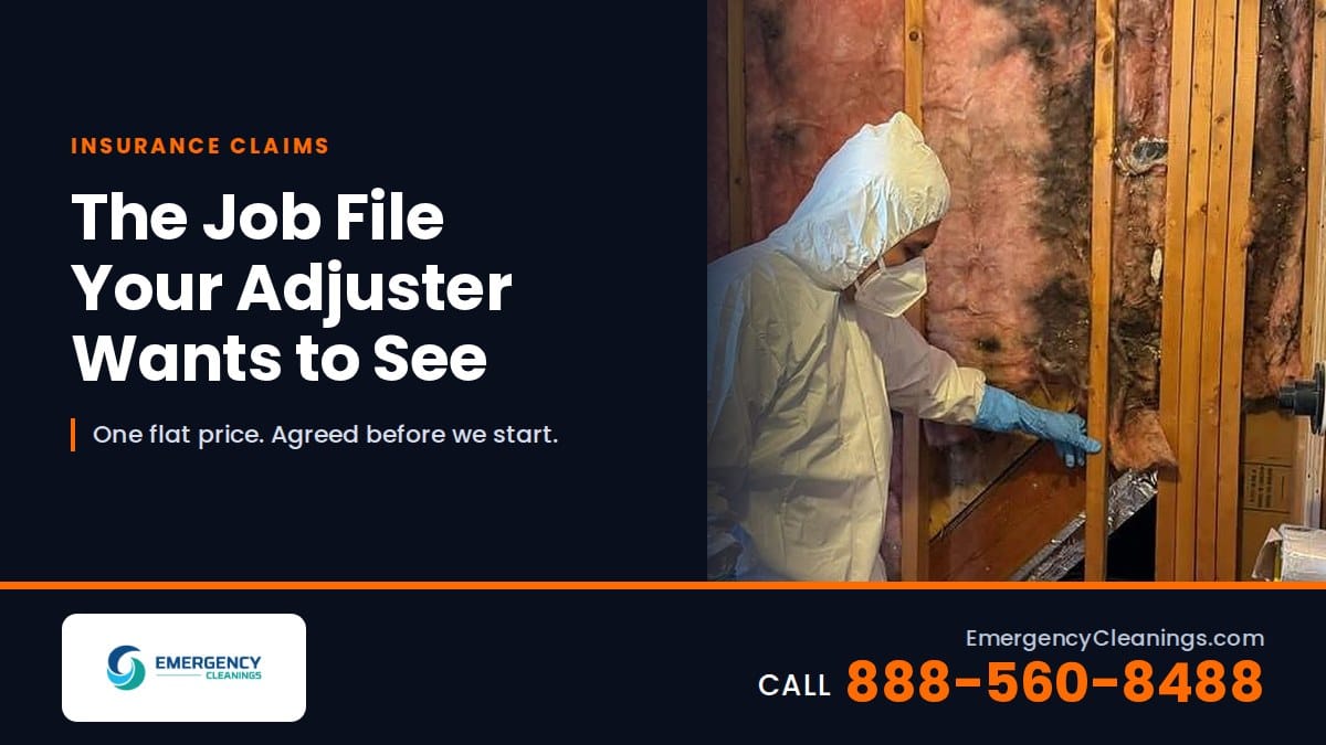 The Job File Your Adjuster Wants to See