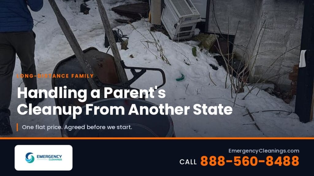 Coordinating a Parent's Cleanup From Out of State