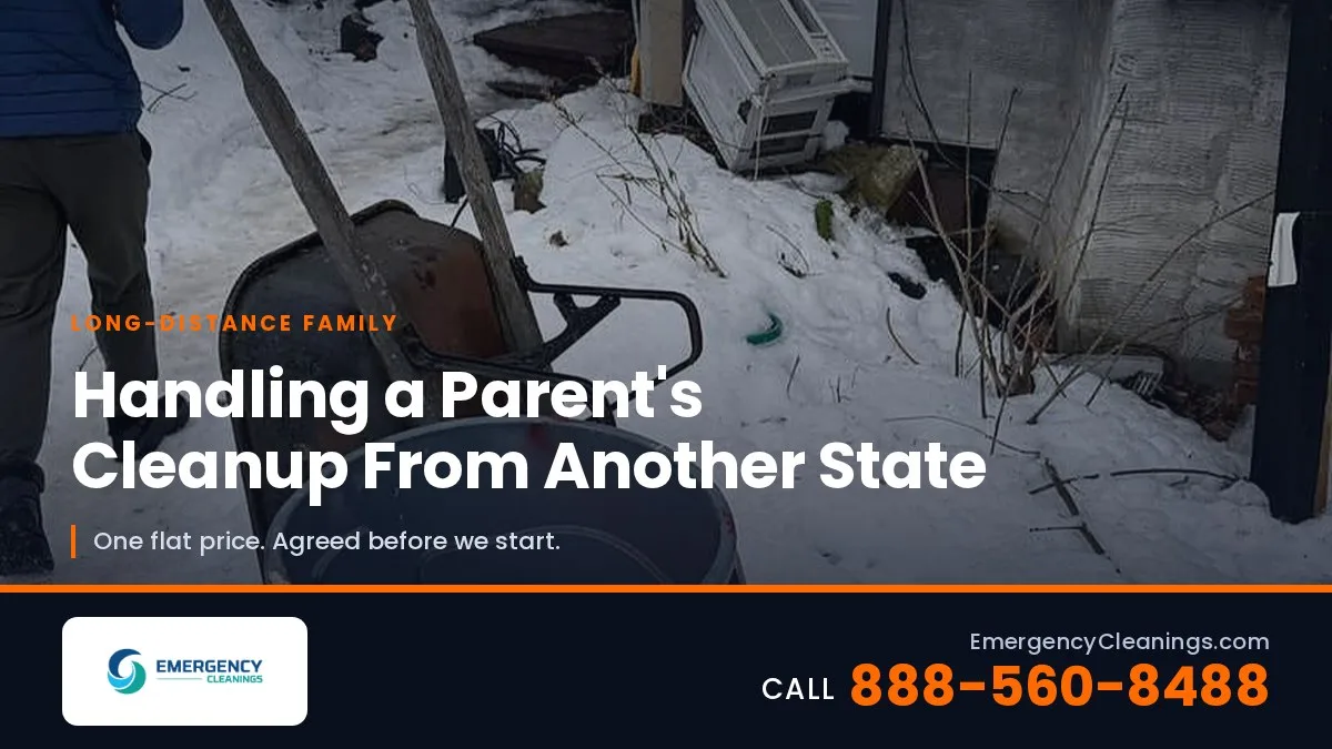 Coordinating a Parent's Cleanup From Out of State