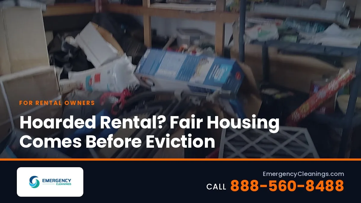Hoarding Cleanup for Landlords: Liability, Eviction, and Unit Turnover