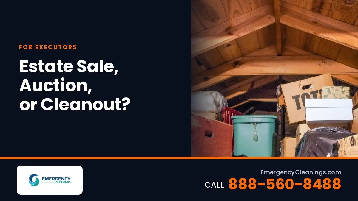 Estate Sale, Auction, or Cleanout: Choosing the Right Path for a Full House