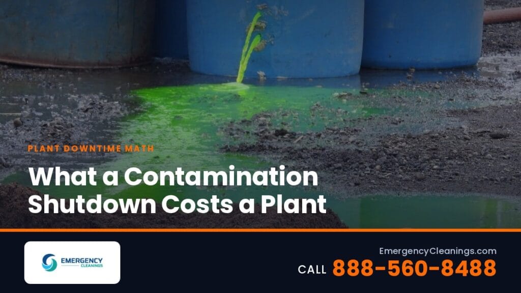 The Real Cost of an Unplanned Facility Shutdown for Contamination