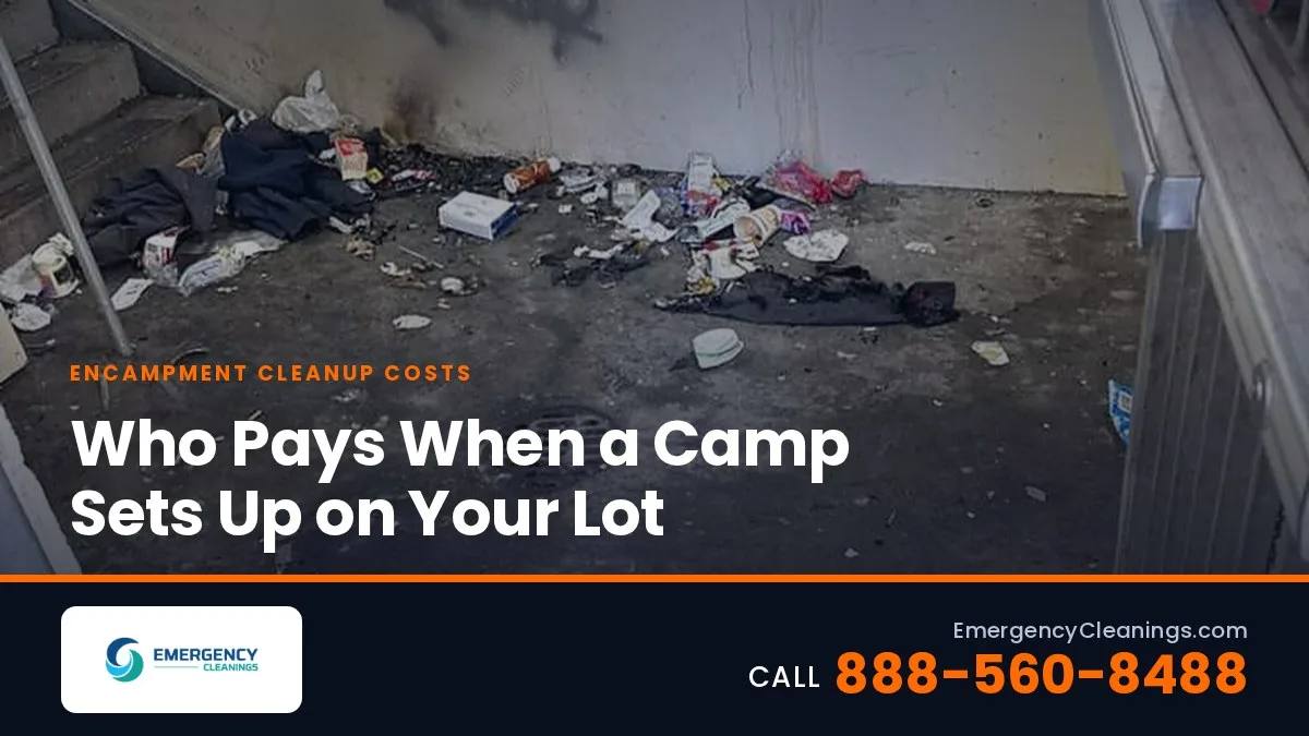 Who Pays for Homeless Encampment Cleanup? Costs for Cities, Property Owners, and Businesses
