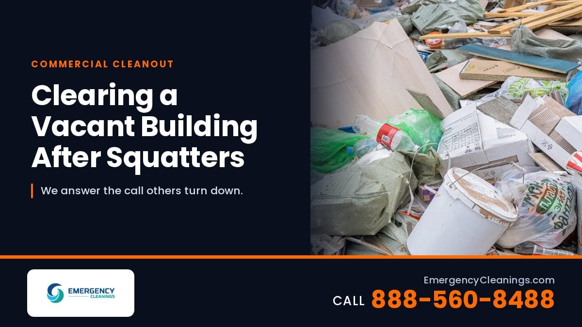 Squatters, Dumping, and Vandalism: Clearing a Vacant Commercial Building