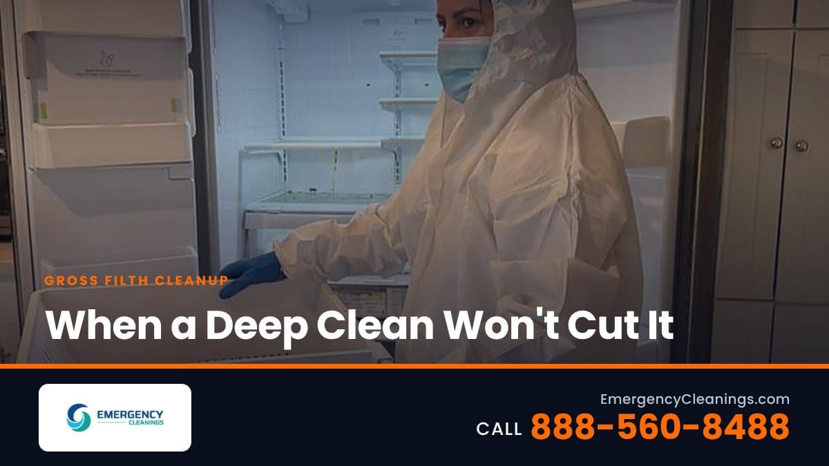 Gross Filth Cleaning: When a Home Needs More Than a Deep Clean