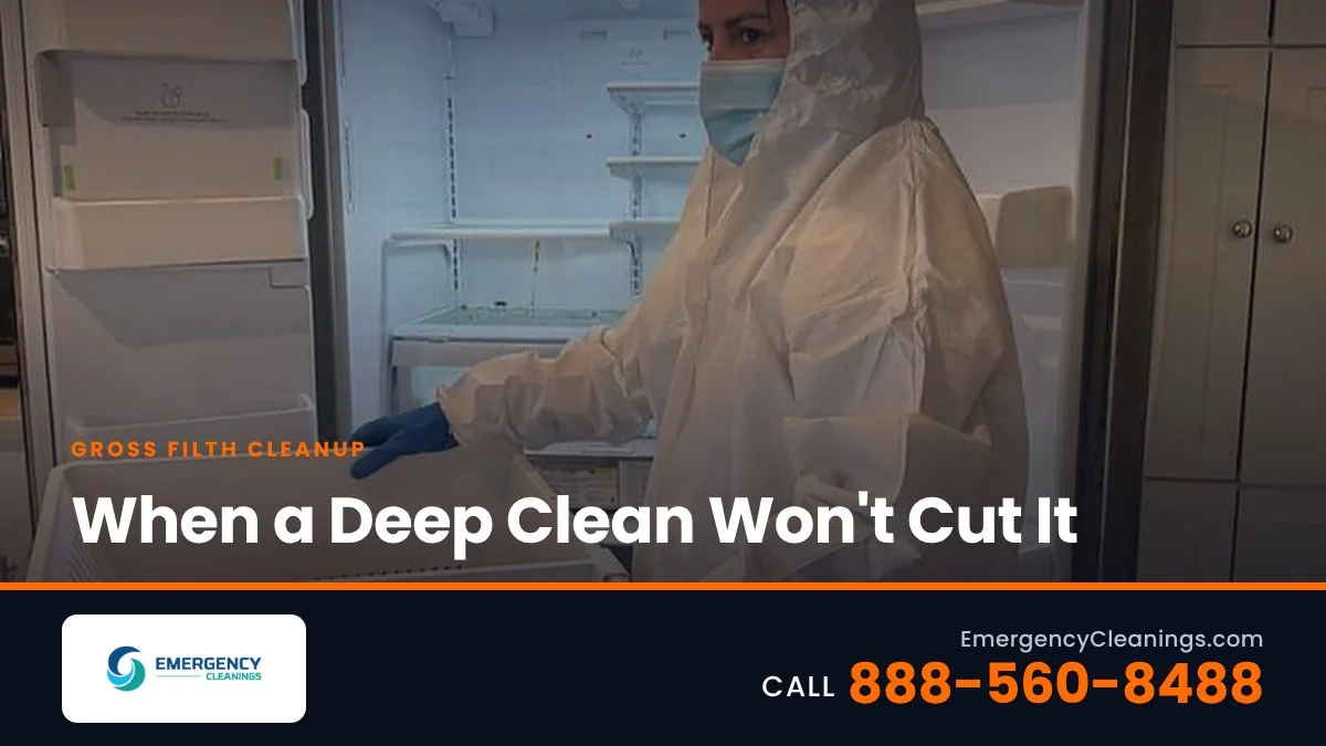 Gross Filth Cleaning: When a Home Needs More Than a Deep Clean