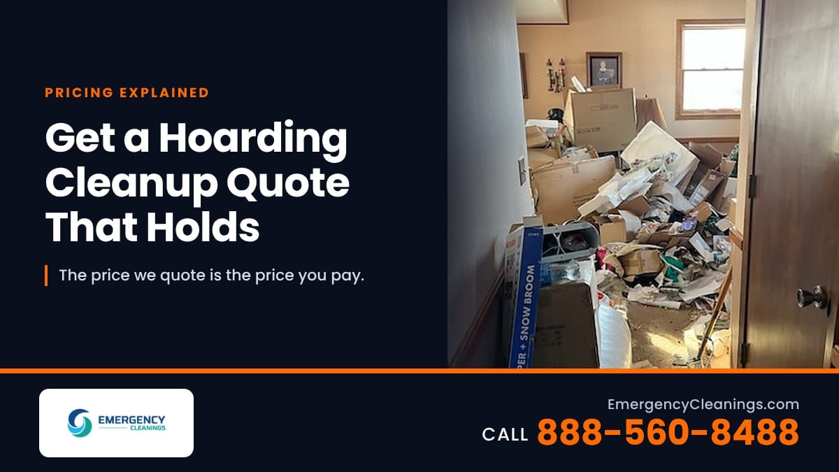 Why Hoarding Cleanup Quotes Vary So Much, and How to Get One That Holds