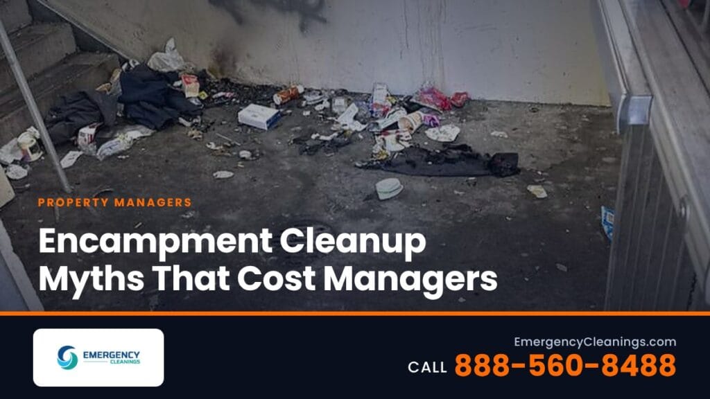 Encampment Cleanup Myths Property Managers Still Believe