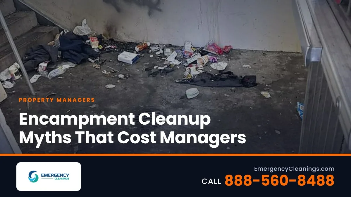 Encampment Cleanup Myths Property Managers Still Believe