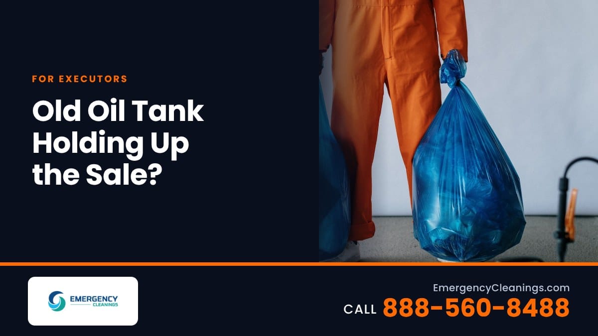 An Old Heating Oil Tank Can Stall an Estate Sale: What Executors Should Know